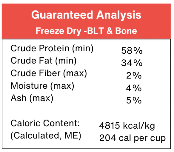 Freeze Dried - Legacy BLT + Bone