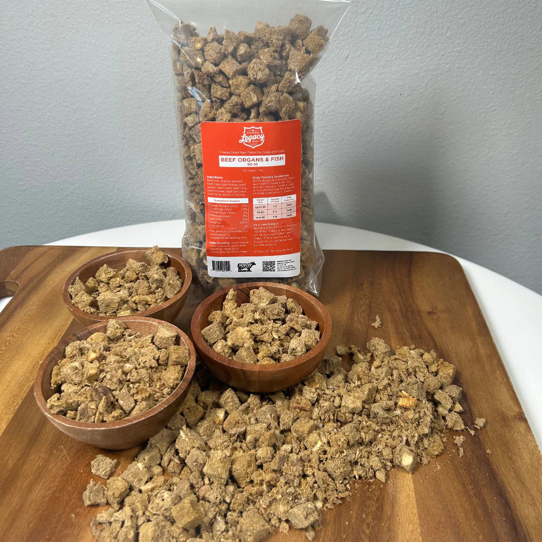 Freeze Dried - Beef Organs & Fish (90.10)
