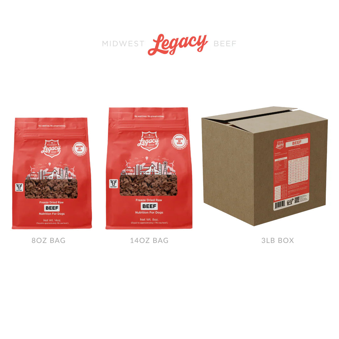 Freeze Dried - Raw Beef