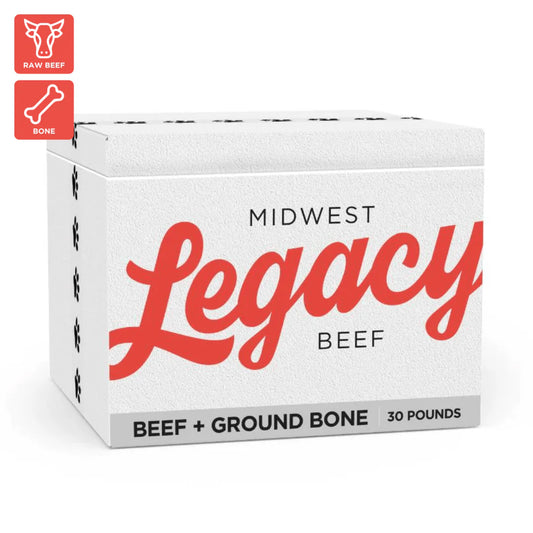 Raw Beef + Ground Bone