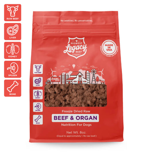 Freeze Dried - Legacy Beef 80.10.10 with ORGAN