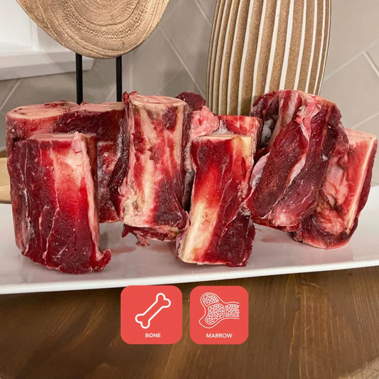 4" Femur Bones with Marrow (5 Pack)